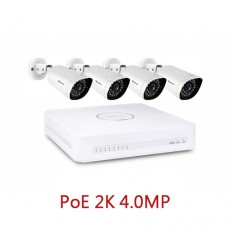 POE 2K Foscam FN8108HE(NVR) + 4X G4EP(2K CAM) 8路高清網絡錄影機優惠套裝(無HDD無CABLE)