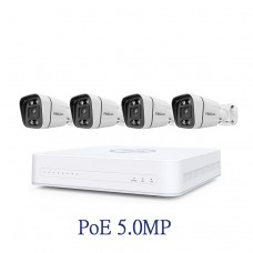 POE Foscam 5.0MP FN8108HE(NVR) + 4x V5EP(5.0MP CAM) 8路高清網絡錄影機優惠套裝(HDD/CABLE需自購)