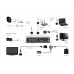 POE Foscam 5.0MP FN9108HE(NVR) + 4x V5EP(5.0MP CAM) 8路高清網絡錄影機優惠套裝(HDD/CABLE需自購)