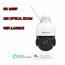 Foscam SD2X 室外無線雙頻防水P/T/Z高清1080P網絡攝影機 18倍光學變焦50米夜視
