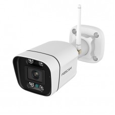 Foscam V8P室外防水無線2.4/5GHZ網路攝影機超清4K 8.0MP聚光燈彩色/黑白夜視內置警報器雙向語音