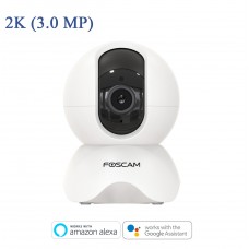Foscam X3無線網絡攝影機2K 3.0百萬超清,Privacy Mask,雲端/伺服器/卡儲存,ALEXA,GOOGLE ASSISTANT